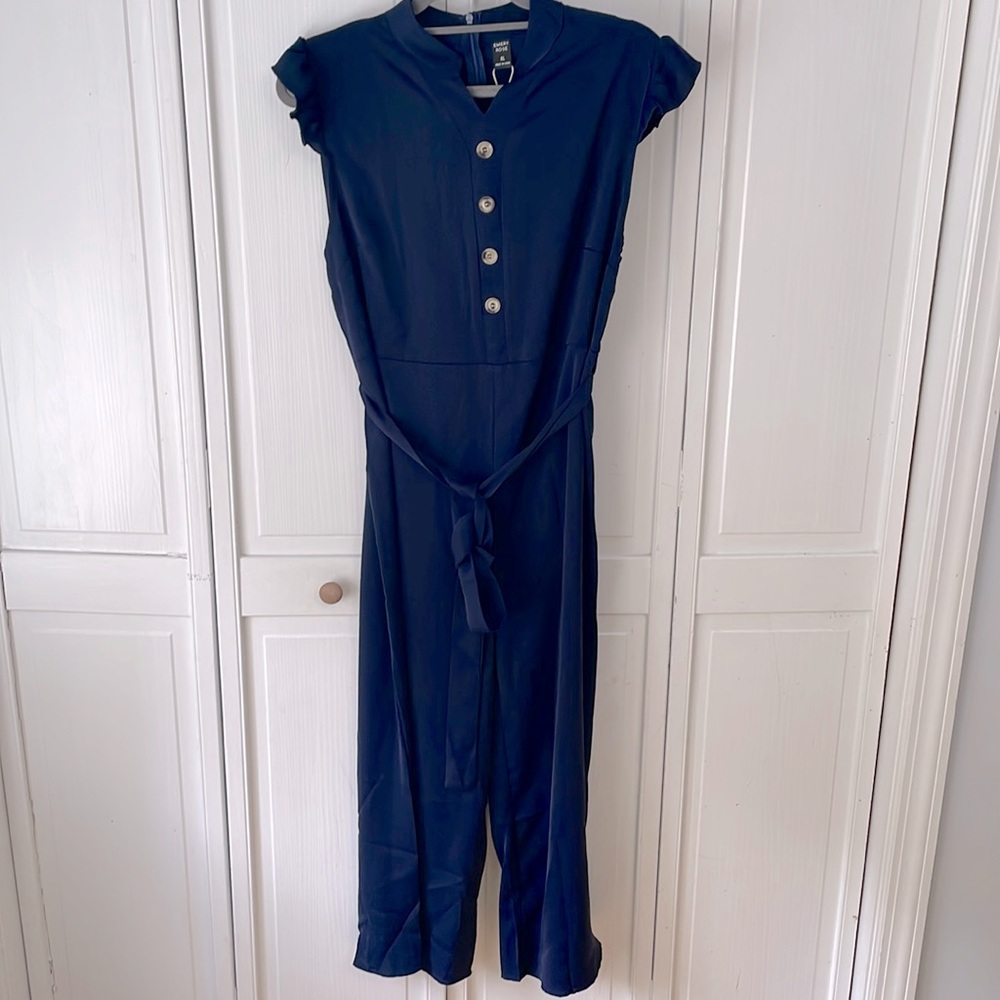 Shein Women’s Navy Jumpsuit.